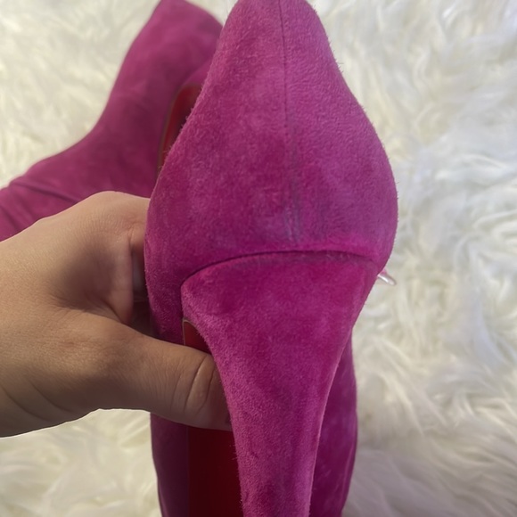 Christian Louboutin Suede Heels - Picture 12 of 15